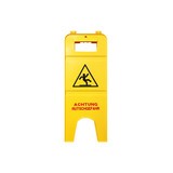 Set di segnali di avvertimento “Attenzione pericolo di scivolamento”