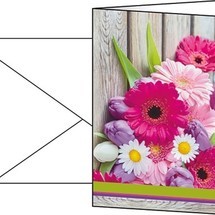 Sigel Motivkarte Colorful DS001 11,5x17cm 10 St./Pack. +Umschläge