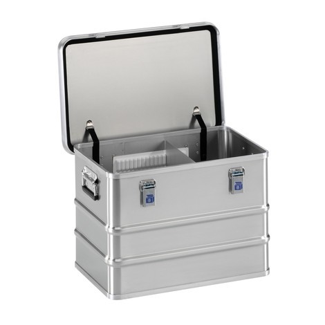 sistema de tabiques para cajas de transporte de aluminio profesional