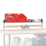 Sklopný zásobník pre baliaci stolový systém