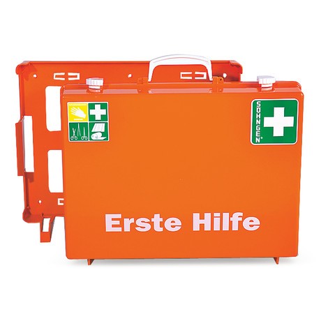 Erste-Hilfe-Koffer Quick - Verbandkasten mit Füllung DIN 13157 - 28 x 20 x  12 cm