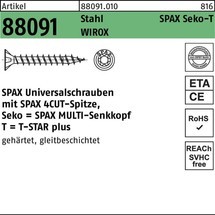 SPAX  Schraube R 88091