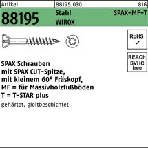 SPAX Schraube R 88195 SEKO -MF-T 