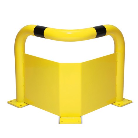 Staffa di protezione angolare con protezione anti-incastro, per interni ed esterni