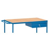 Stahlblech-Schublade für fetra® Tisch- und Montagewagen