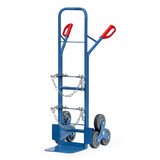 Stahlflaschen-Treppenkarre fetra®, Tragkraft 200 kg