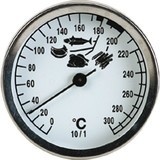 Stalgast Einstech-Thermometer, Temperaturbereich 0 °C bis 300 °C