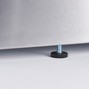 Stalgast Gas-Griddleplatte als Tischgerät, 800x700 mm, gerillte Grillfläche, Serie 700 ND