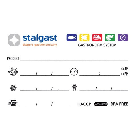 Stalgast Gastronormbehälter Polypropylen Premium, GN 1/4 (100 mm)