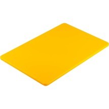 Stalgast Schneidbrett, HACCP, Farbe gelb, 450 x 300 x 13 mm (BxTxH)