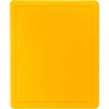 Stalgast Schneidbrett, HACCP, Farbe gelb, 600 x 400 x 18 mm (BxTxH)