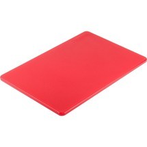 Stalgast Schneidbrett, HACCP, Farbe rot, 450 x 300 x 13 mm (BxTxH)