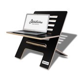 Standsome rialzo scrivania Slim Black, regolabile in altezza