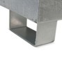 Steinbock® Auffangwanne aus Stahl für KTC/IBC, unterfahrbar