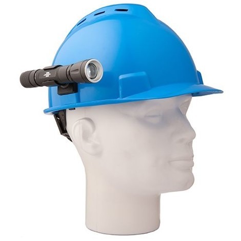 Suporte de lâmpada de capacete de segurança