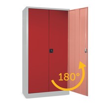 Supplément de prix ouverture de porte à 180° pour armoire à portes battantes PAVOY