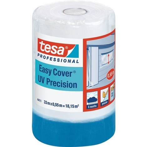 TESA Folienband Easy Cover® 4411 UV Precisión