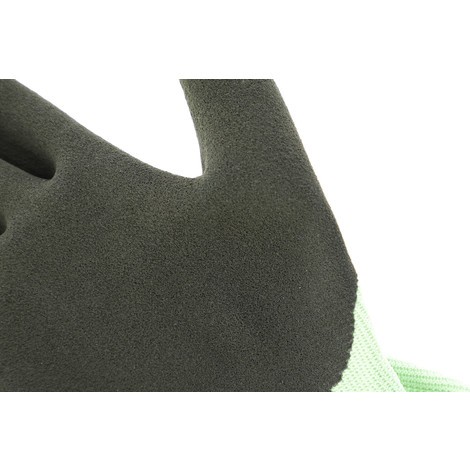 THINKGREEN Handschuh ThinkGreen Allround-grün-weiß, Latexschaum