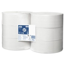 Tork 110162 Jumbo-Toilettenpapier 1-lagig , 1 VE = 6 Rollen