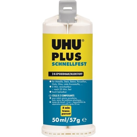 UHU 2K-Epoxidharzklebstoff PLUS SCHNELLFEST