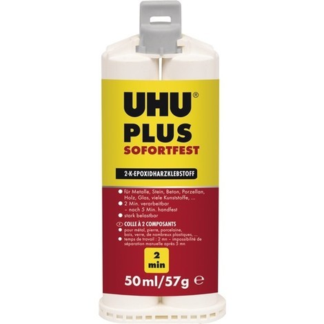 UHU 2K-Epoxidharzklebstoff PLUS SOFORTFEST