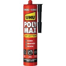 UHU Kleb-/Dichtstoff POLY MAX EXPRESS, schwarz, 425 g