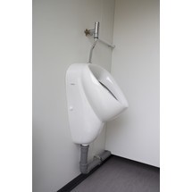 Urinalbecken,fertig installiert