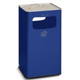 VAR® Ascher-Abfall-Kombination, Standmodell, 96,1 Liter