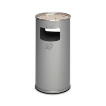 VAR® kombinovaný popelník a nádoba na odpad, stojanový model, 37,4 litru
