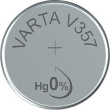 Varta Knopfzelle V357 High Drain  VARTA