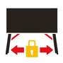 Veiligheidskast asecos® Q-PEGASUS / type 90, 3 legborden, hxbxd 1.953 x 893 x 615 mm