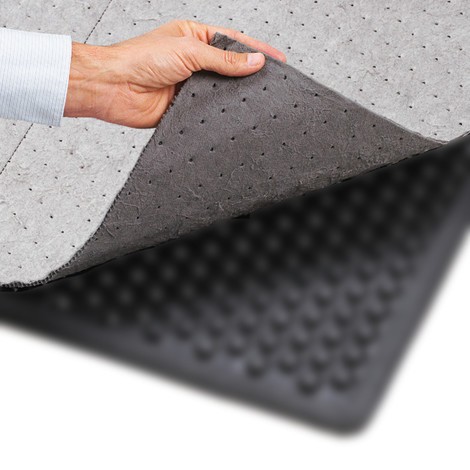 Velcro per tappetino defaticante, LxP 870 x 1.500 mm