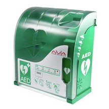 Wandkasten für Defibrillator HeartStart HS1