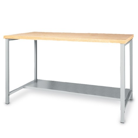 Werkbanktafel met plank
