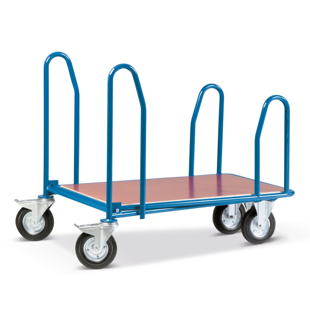 Wózek Cash 'n'-Carry, z pałąkami bocznymi, powierzchnia ładunkowa szer. × gł. 810 × 1210 mm