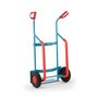 Wózek na beczki Ameise®, na 1x beczkę o pojemności 200 l, mocowanie paskiem napinającym