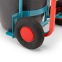 Wózek na beczki Ameise®, na 1x beczkę o pojemności 200 l, mocowanie paskiem napinającym