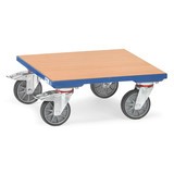 Wózek na skrzynie fetra® z drewnianą platformą