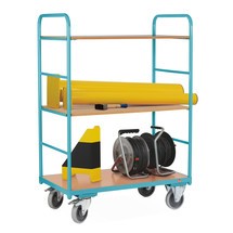 Wózek piętrowy Ameise®, udźwig 250 kg, otwarty ze wszystkich stron