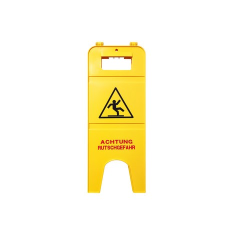 Zestaw tabliczek ostrzegawczych „Uwaga niebezpieczeństwo poślizgu”